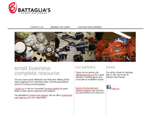 Tablet Screenshot of battaglias.com